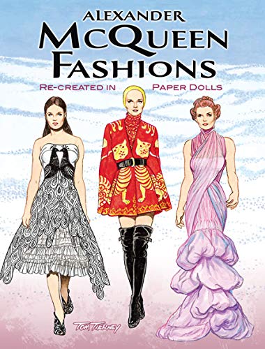Alexander McQueen Fashions: Re-Created in Paper Dolls (Dover Paper Dolls)